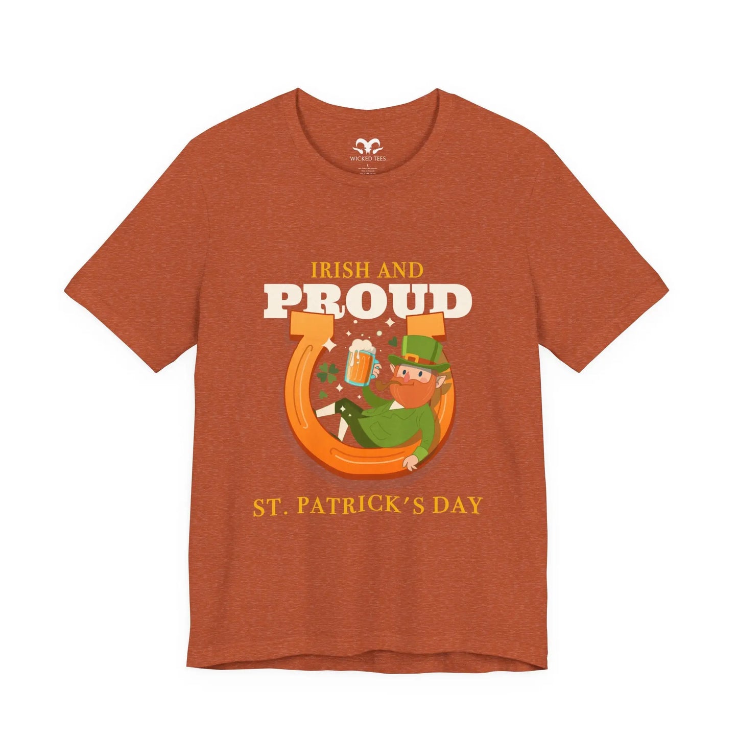 Irish And Proud Men's Tee - Wicked Tees