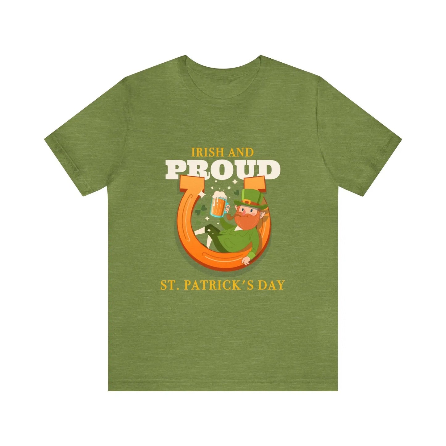 Irish And Proud Men's Tee - Wicked Tees