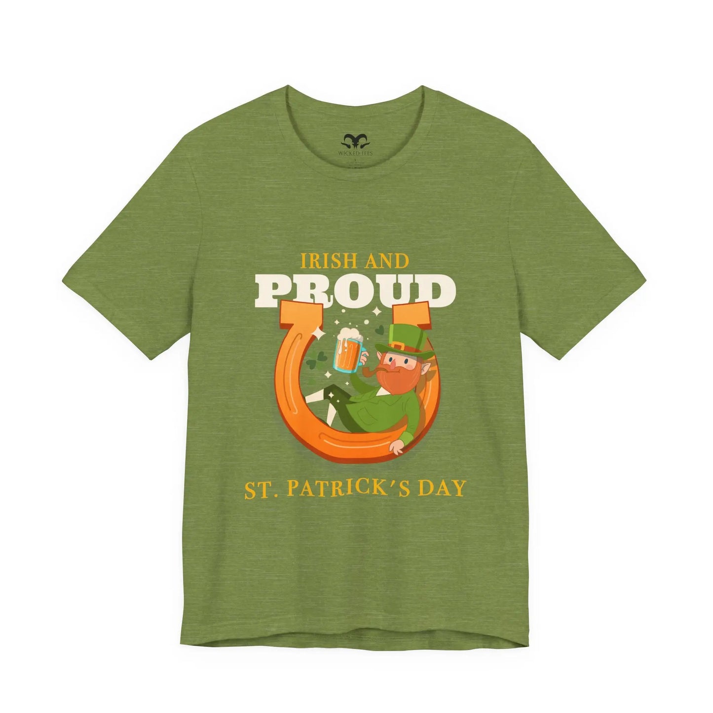 Irish And Proud Men's Tee - Wicked Tees