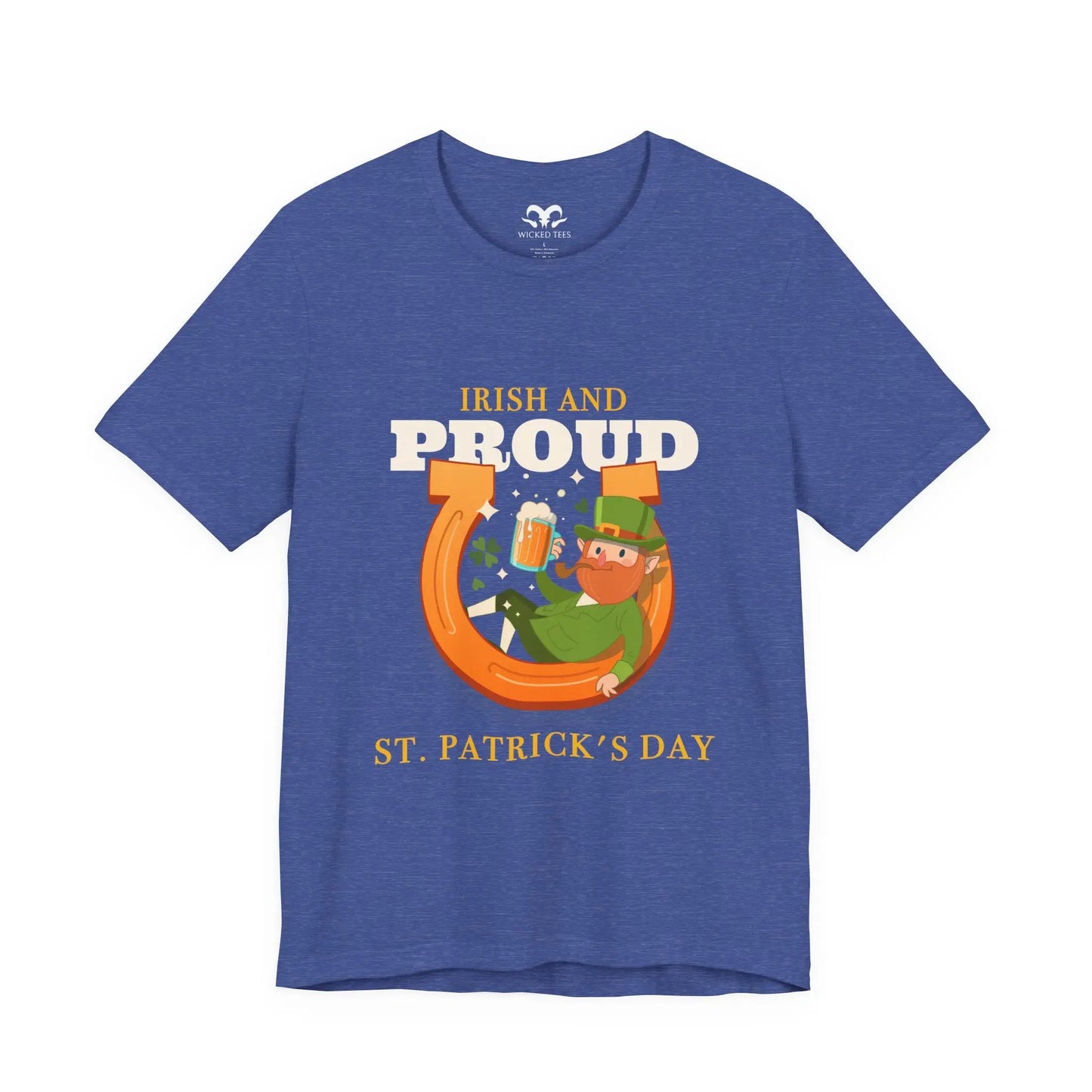 Irish And Proud Men's Tee - Wicked Tees