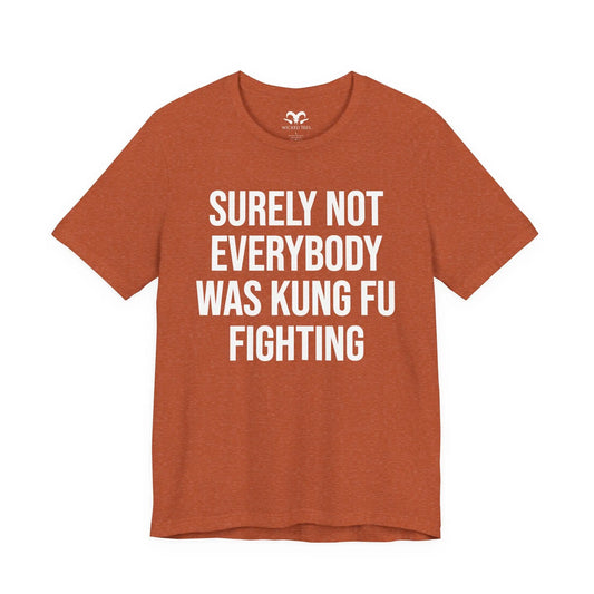 Kung Fu Fighting Women's Short Sleeve Tee - Wicked Tees