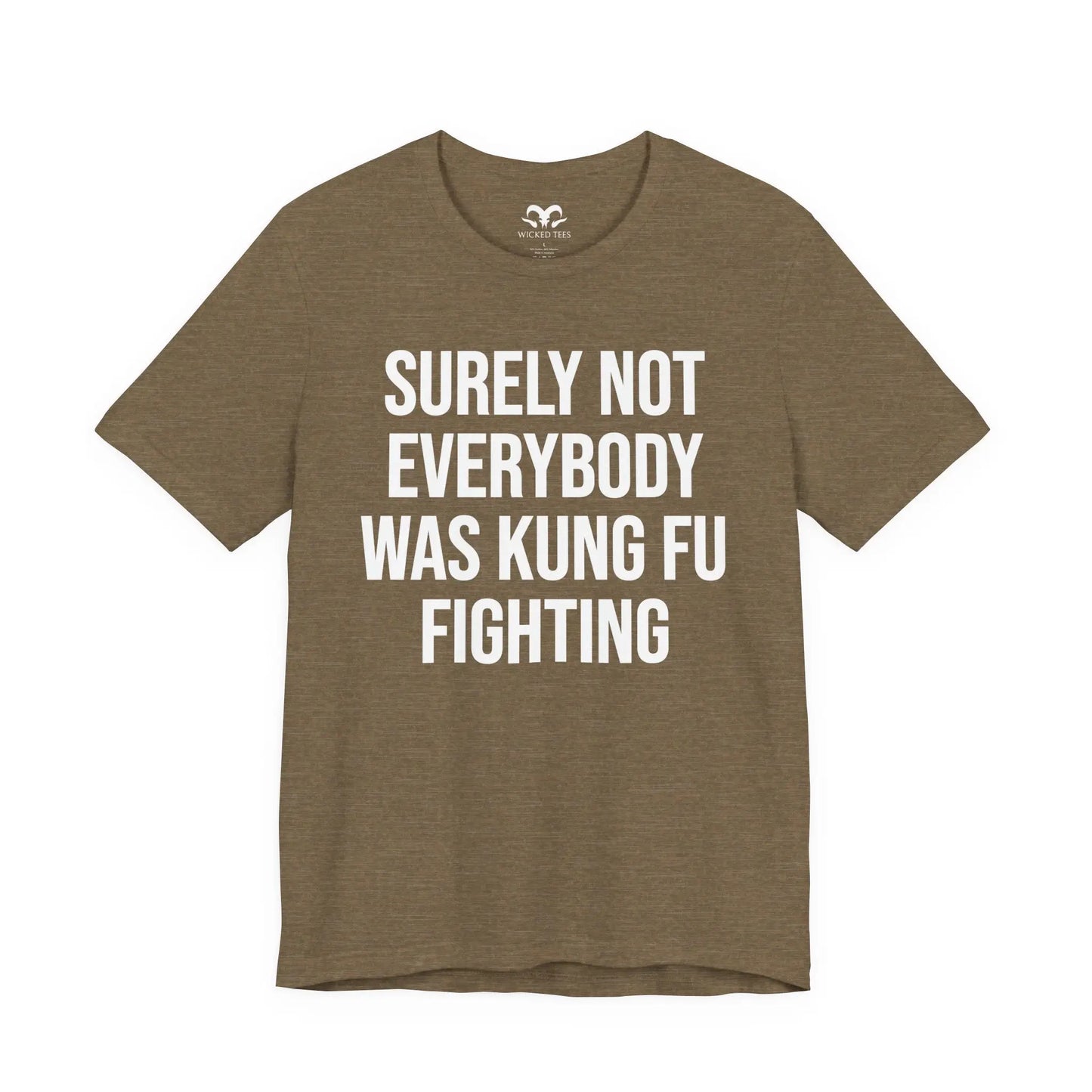 Kung Fu Fighting Women's Short Sleeve Tee - Wicked Tees