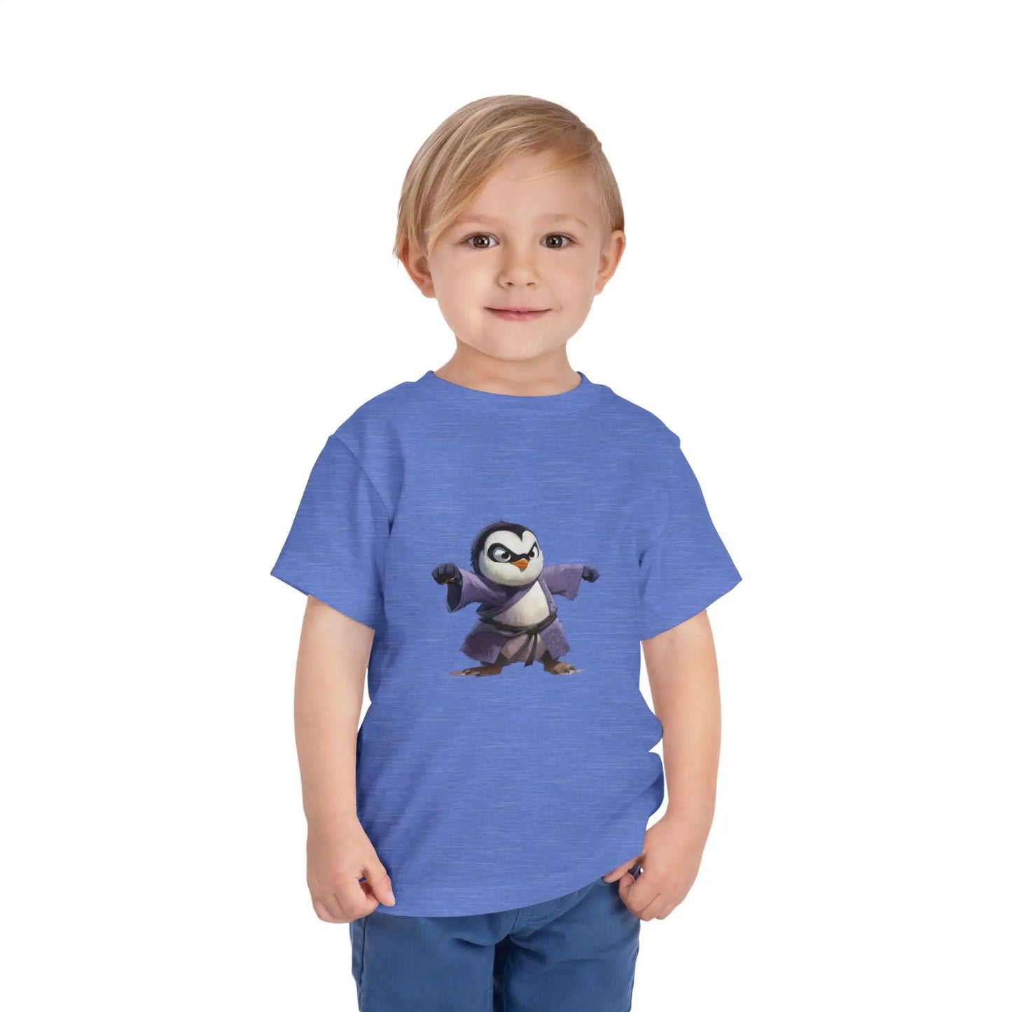 Kung Fu Penguin Toddler Tee - Wicked Tees