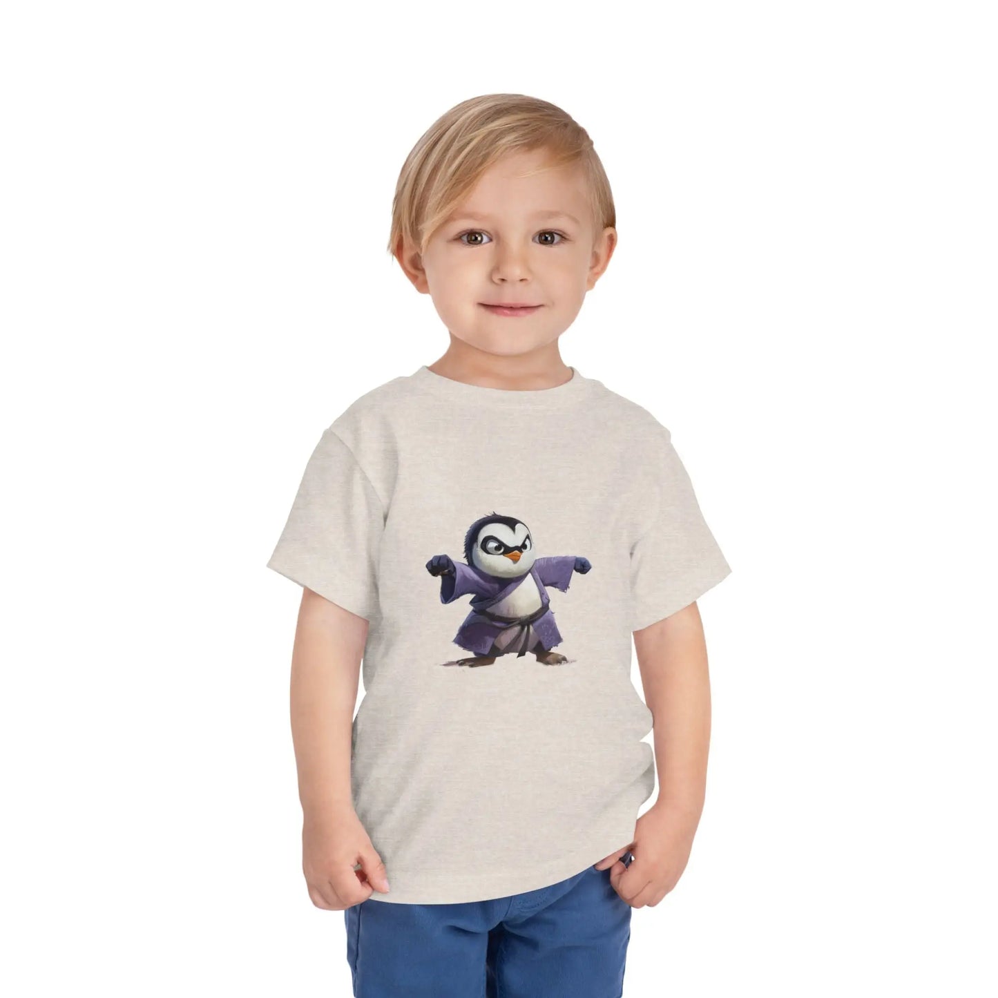 Kung Fu Penguin Toddler Tee - Wicked Tees