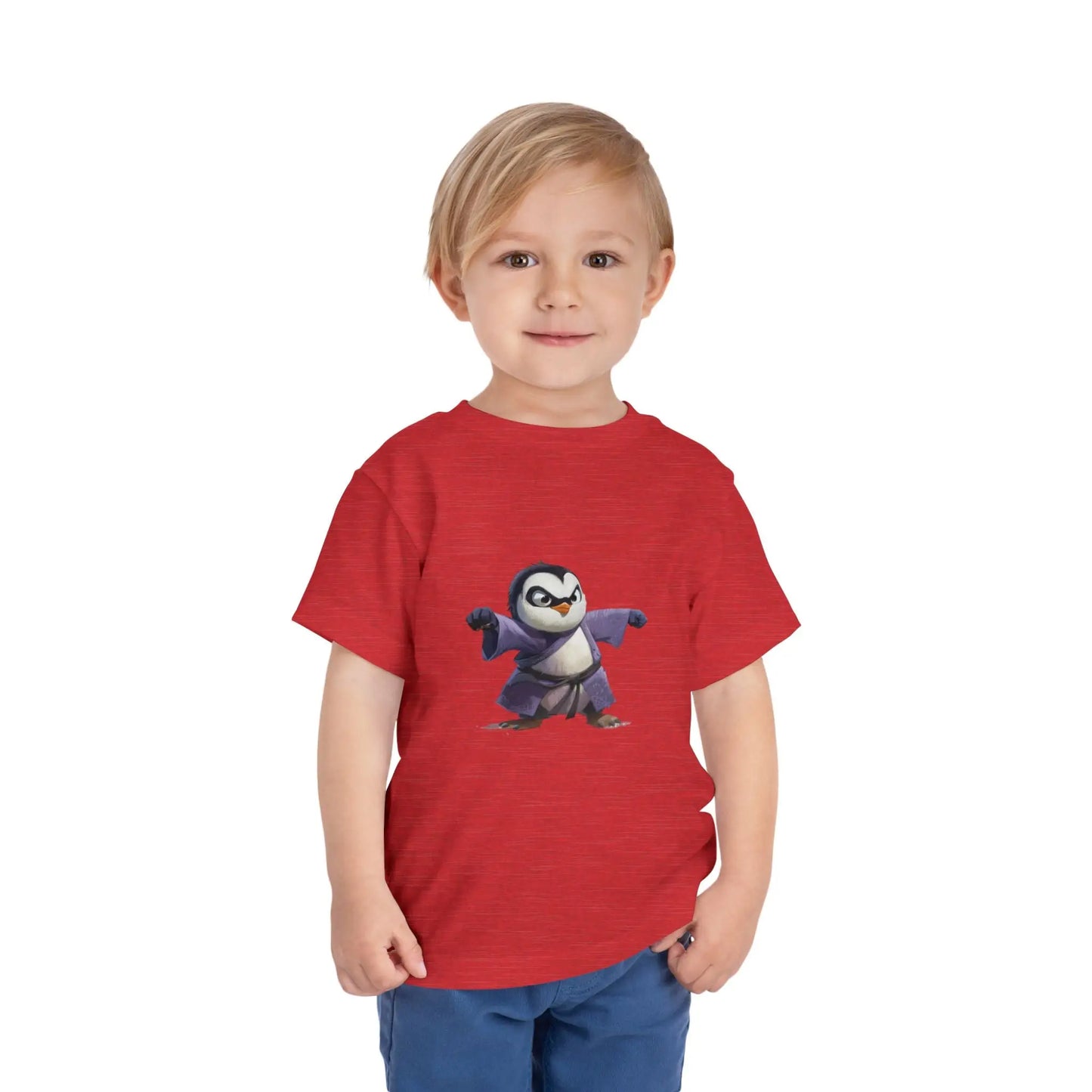 Kung Fu Penguin Toddler Tee - Wicked Tees