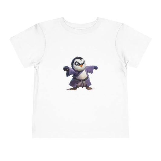 Kung Fu Penguin Toddler Tee - Wicked Tees