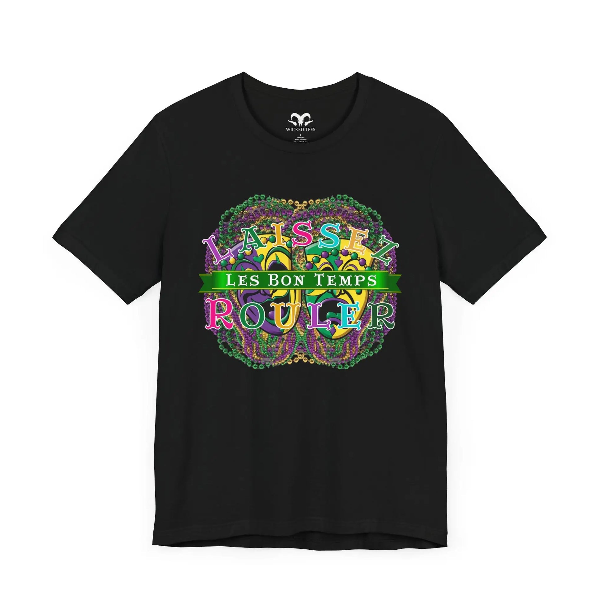 Laissez Les Bon Temps Rouler Men's Tee - Wicked Tees