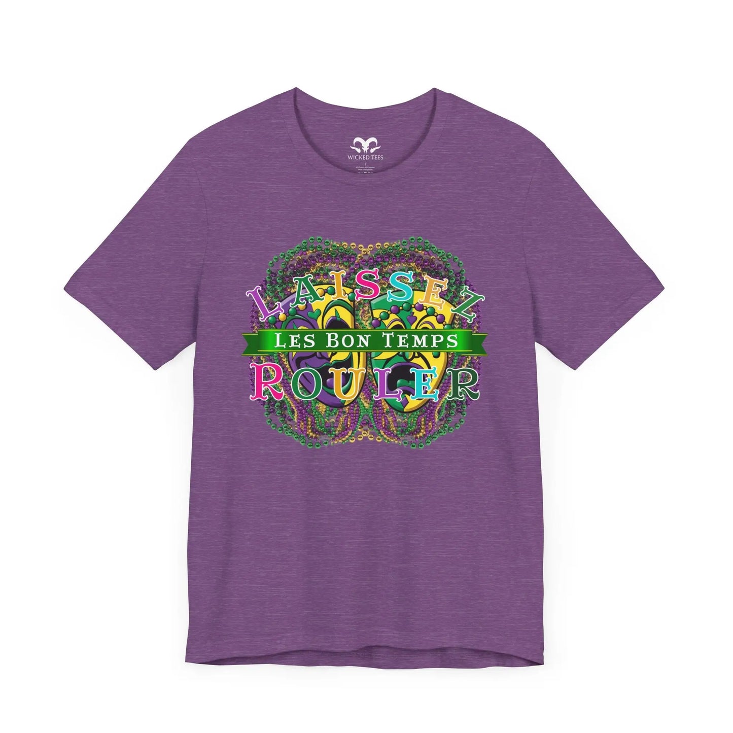 Laissez Les Bon Temps Rouler Men's Tee - Wicked Tees