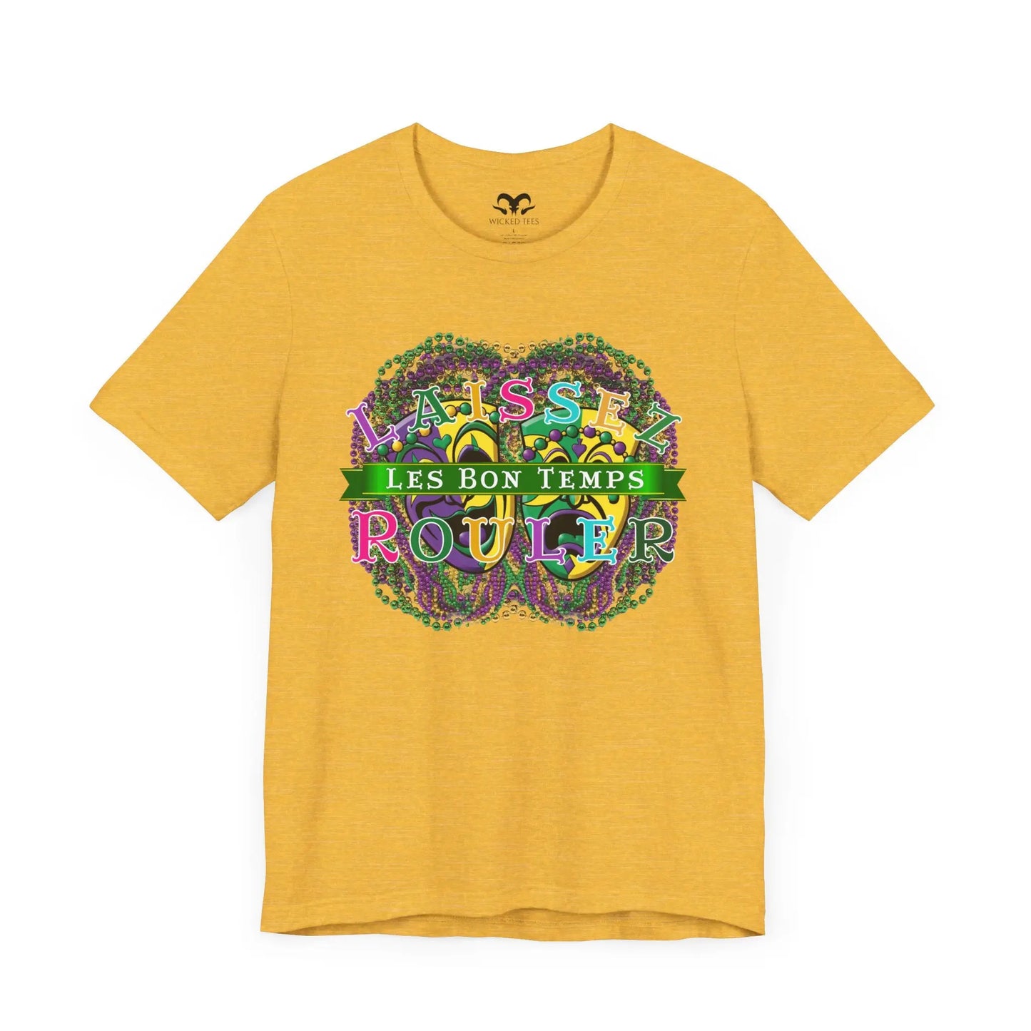 Laissez Les Bon Temps Rouler Men's Tee - Wicked Tees