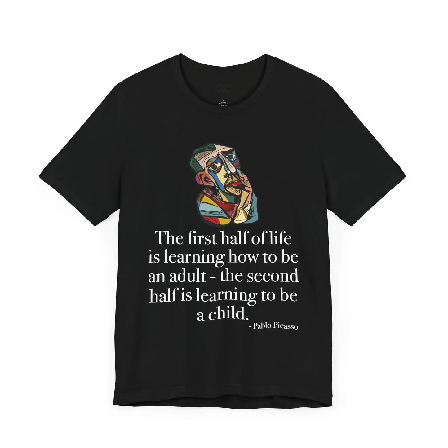 Learning To Be A Child Men's Short Sleeve Tee - Wicked Tees