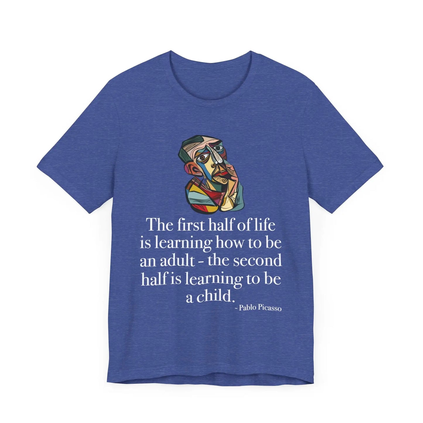 Learning To Be A Child Men's Short Sleeve Tee - Wicked Tees
