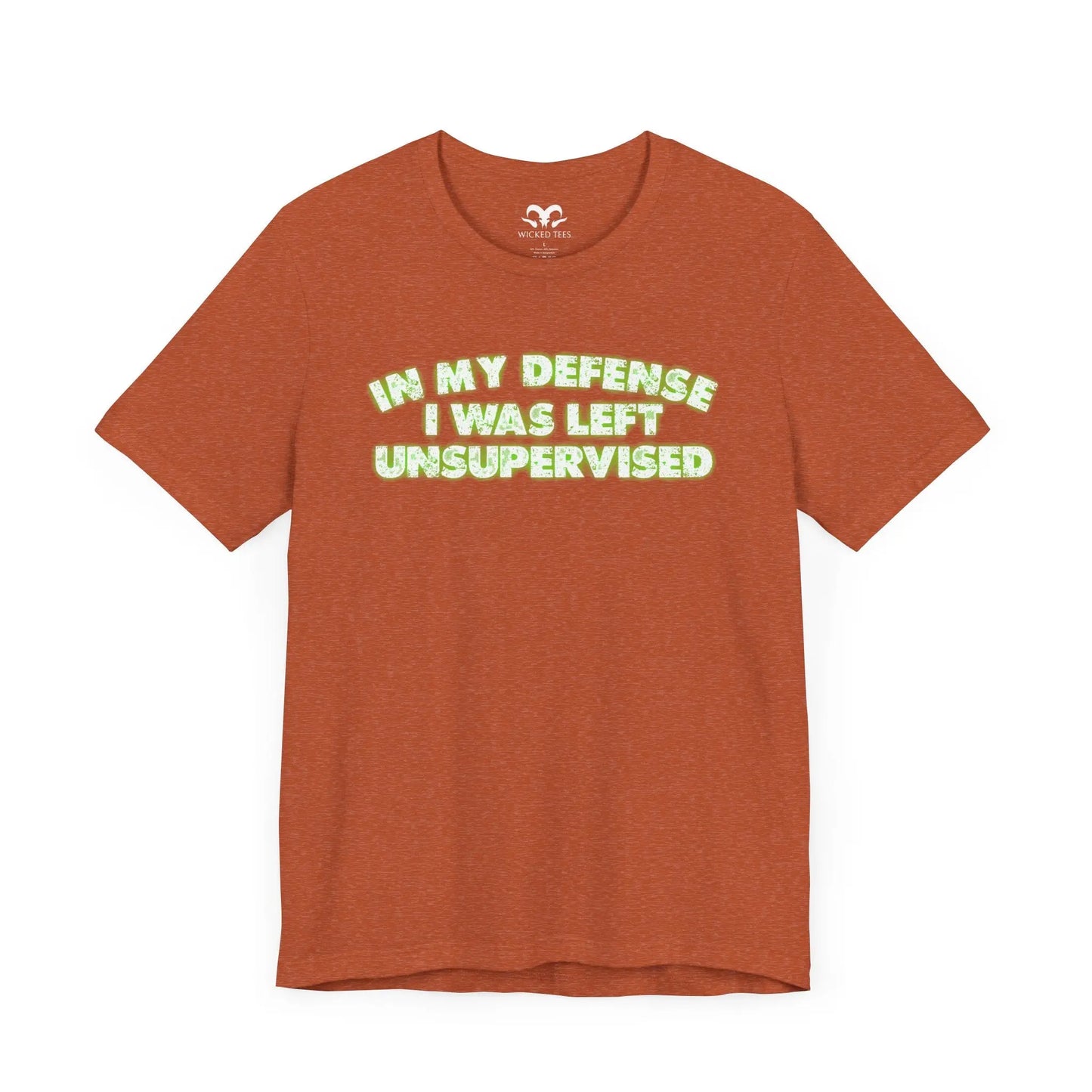 Left Unsupervised Men's Short Sleeve Tee - Wicked Tees