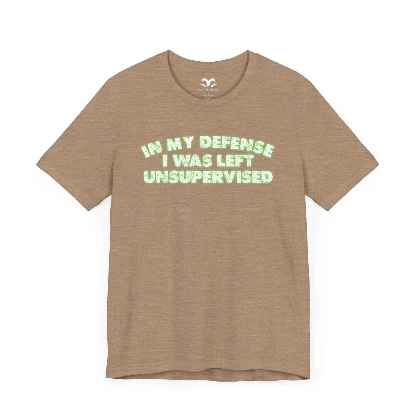 Left Unsupervised Men's Short Sleeve Tee - Wicked Tees