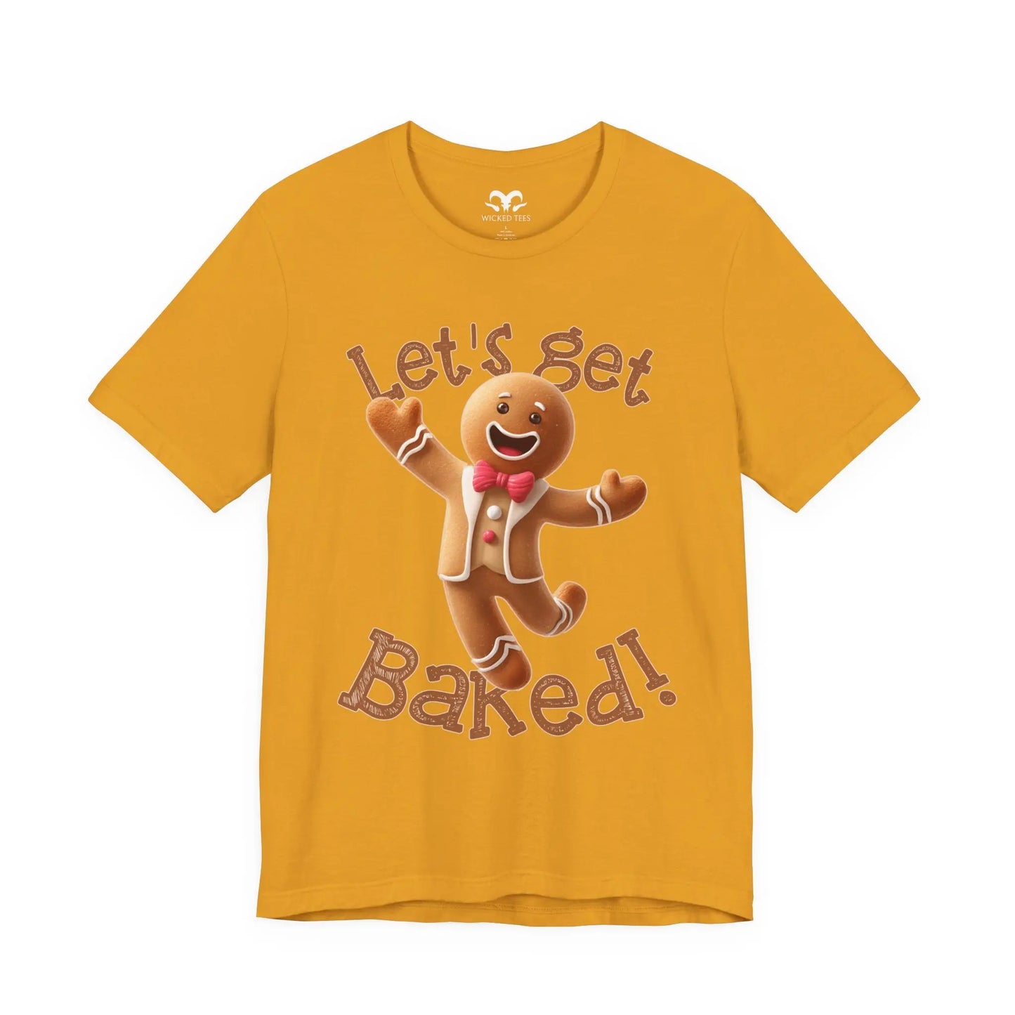 Let's Get Baked Men's Short Sleeve Tee - Wicked Tees