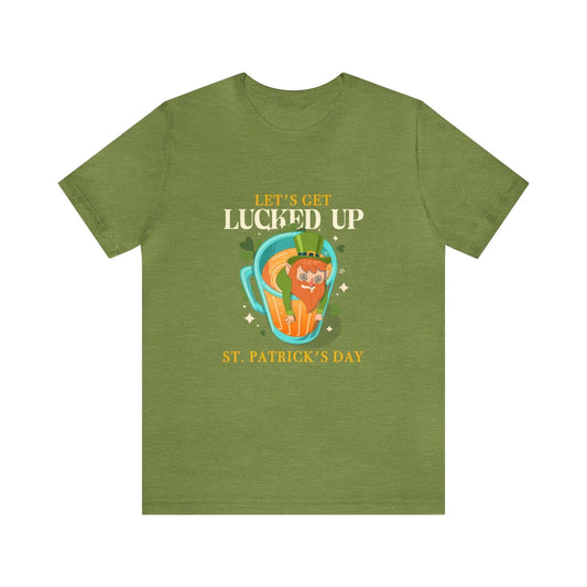 Let's Get Lucked Up Men's Short Sleeve Tee - Wicked Tees