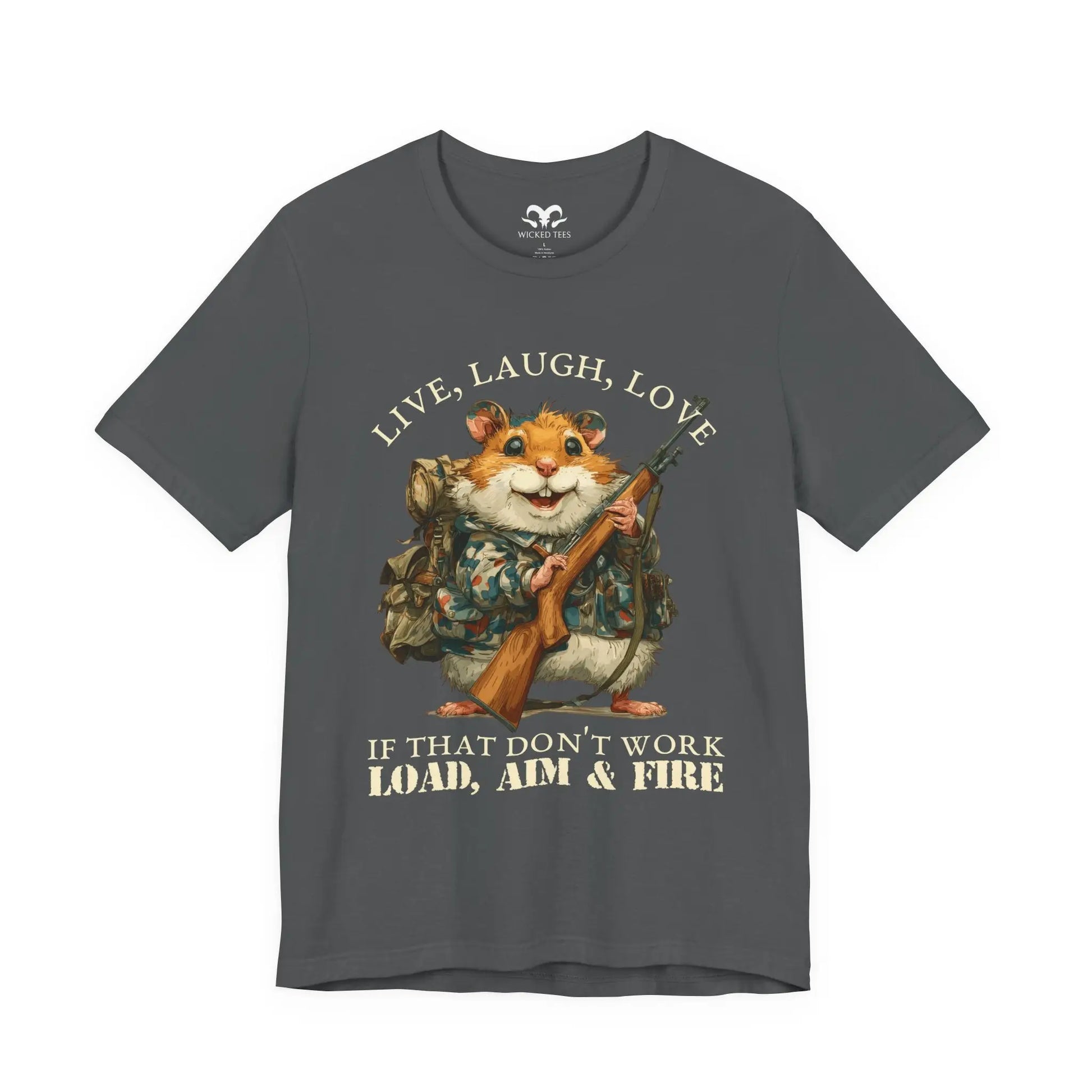 Live Laugh Love Men's Tee - Wicked Tees