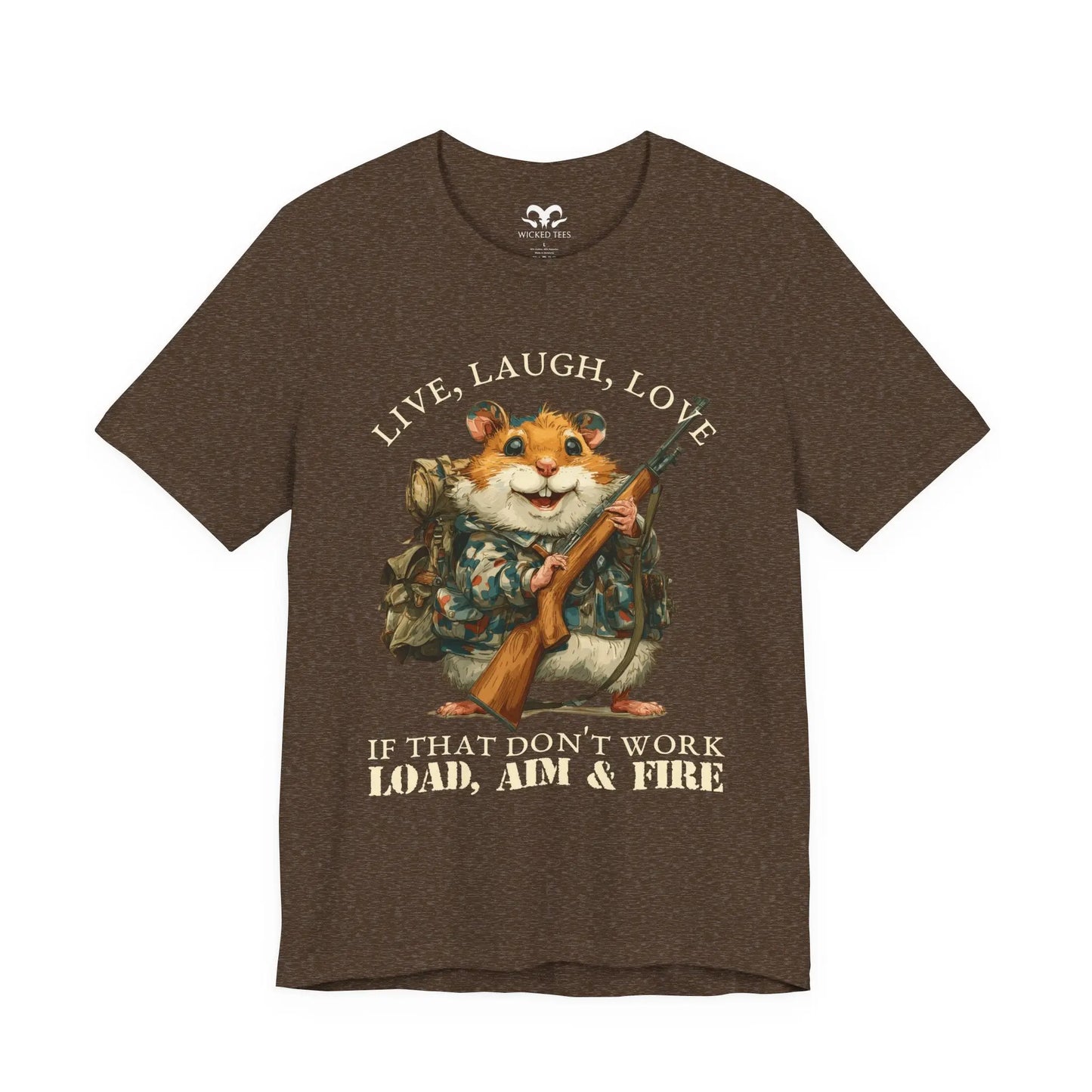 Live Laugh Love Men's Tee - Wicked Tees