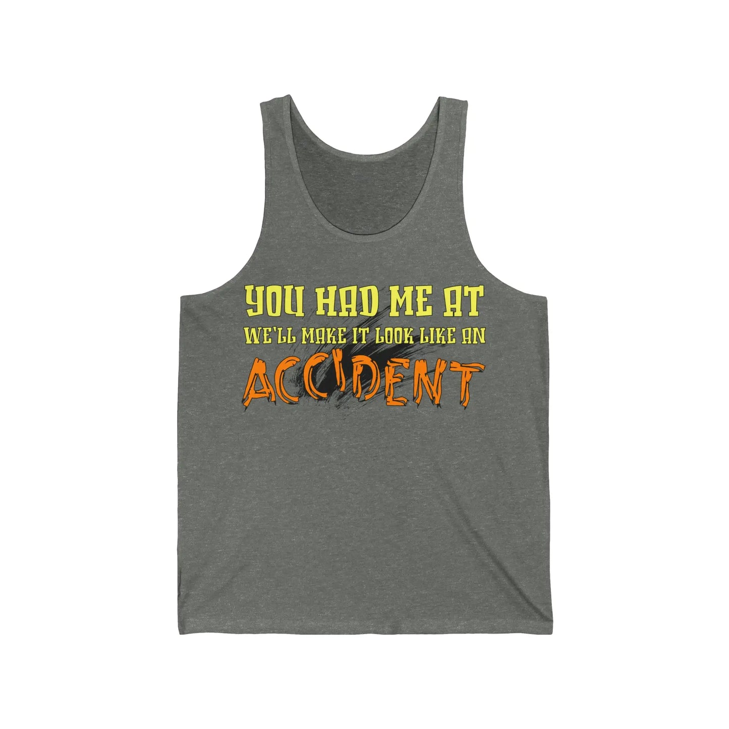 Make It Look Like An Accident Men's Tank - Wicked Tees