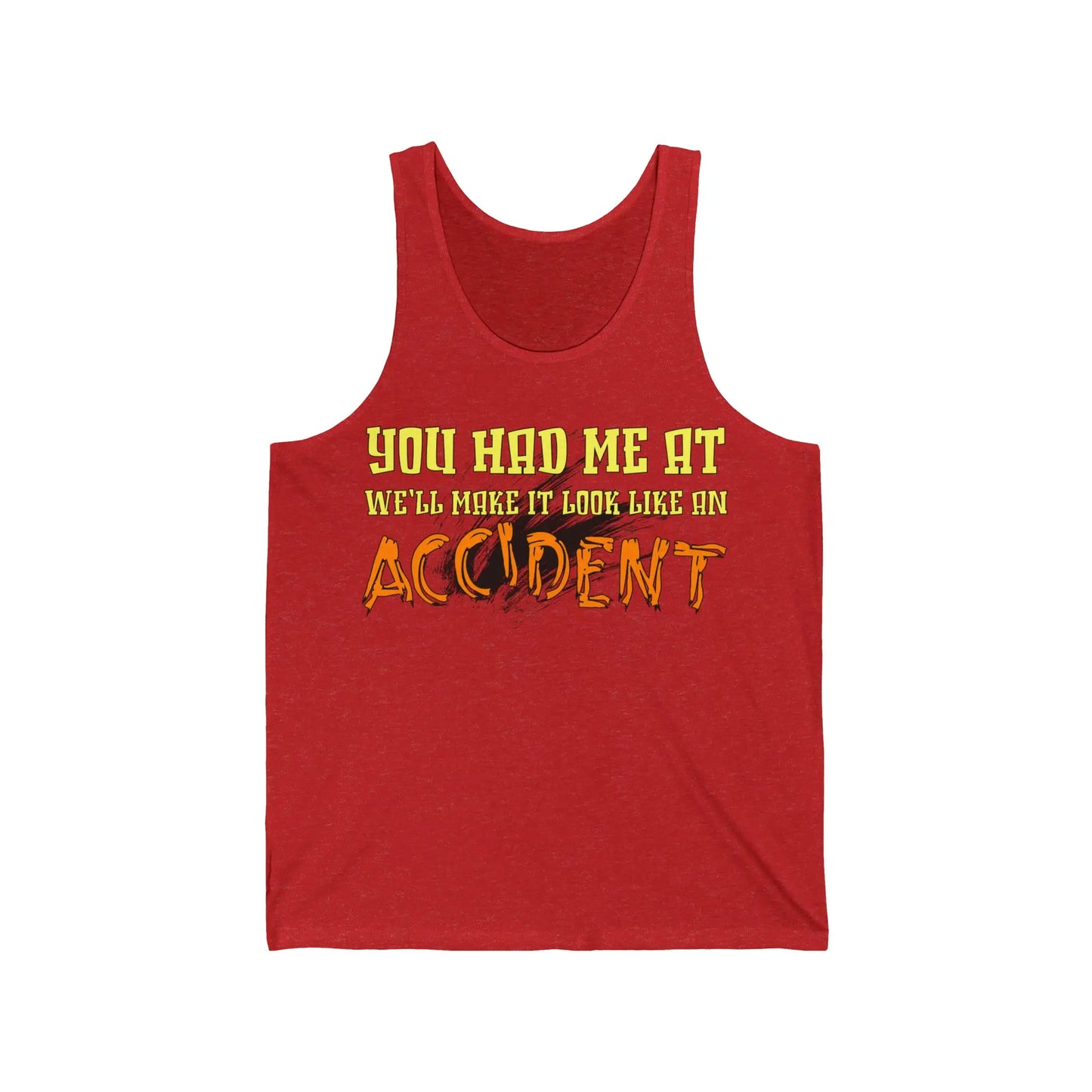 Make It Look Like An Accident Men's Tank - Wicked Tees