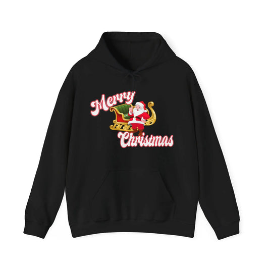 Merry Christmas III Men's Hooded Sweatshirt - Wicked Tees