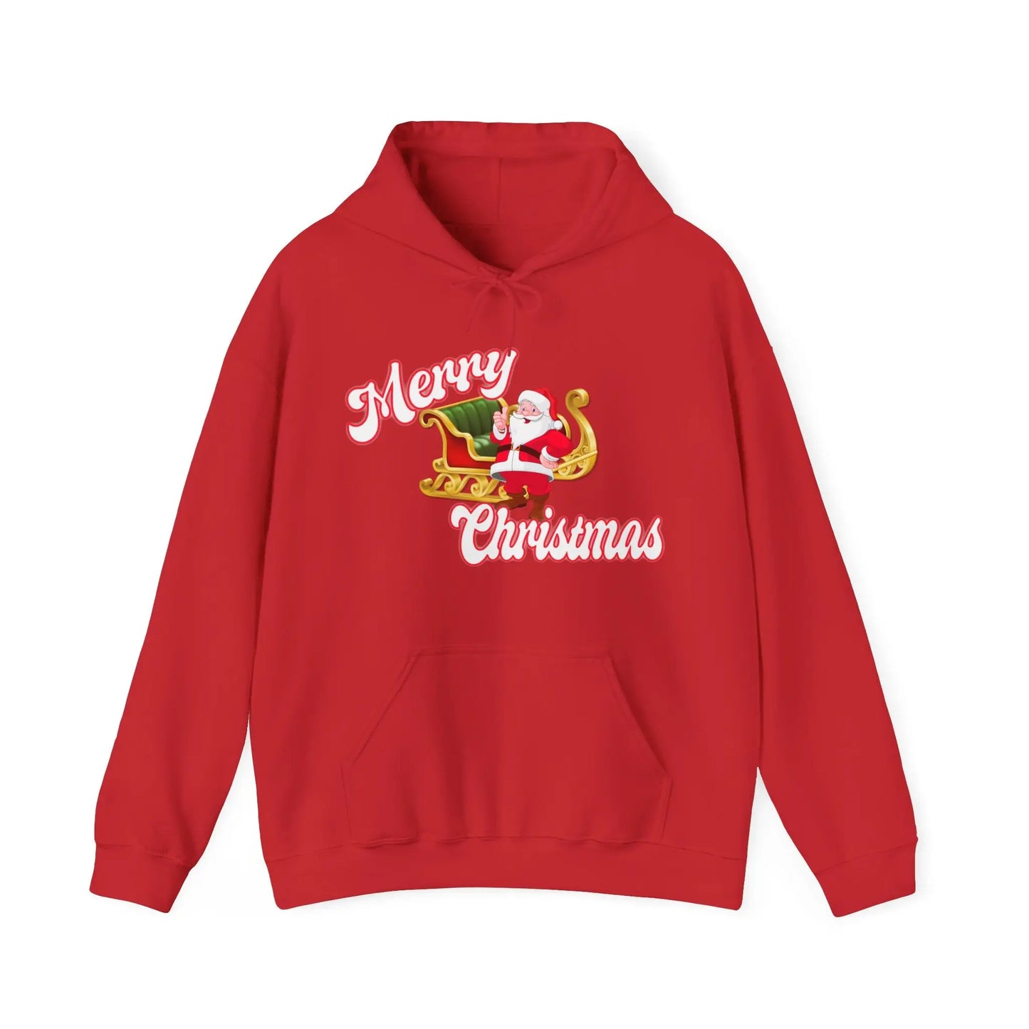 Merry Christmas III Men's Hooded Sweatshirt - Wicked Tees