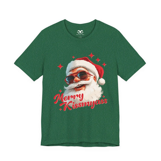 Merry Kissmyass Tee - Wicked Tees