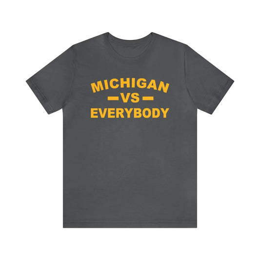 Michigan VS Everybody Men's Short Sleeve Tee - Wicked Tees