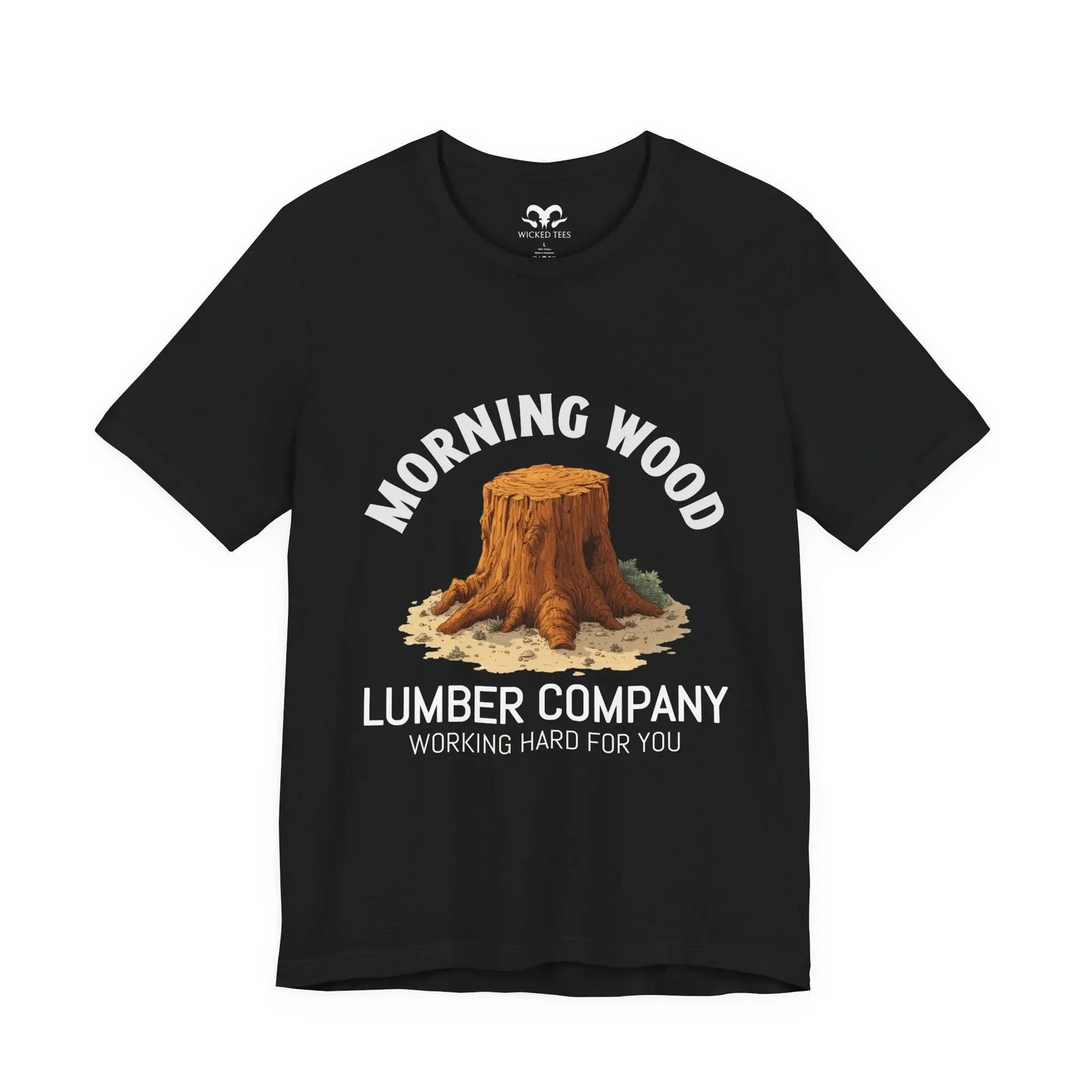 Morning Wood Lumber Company Men's Tee - Wicked Tees
