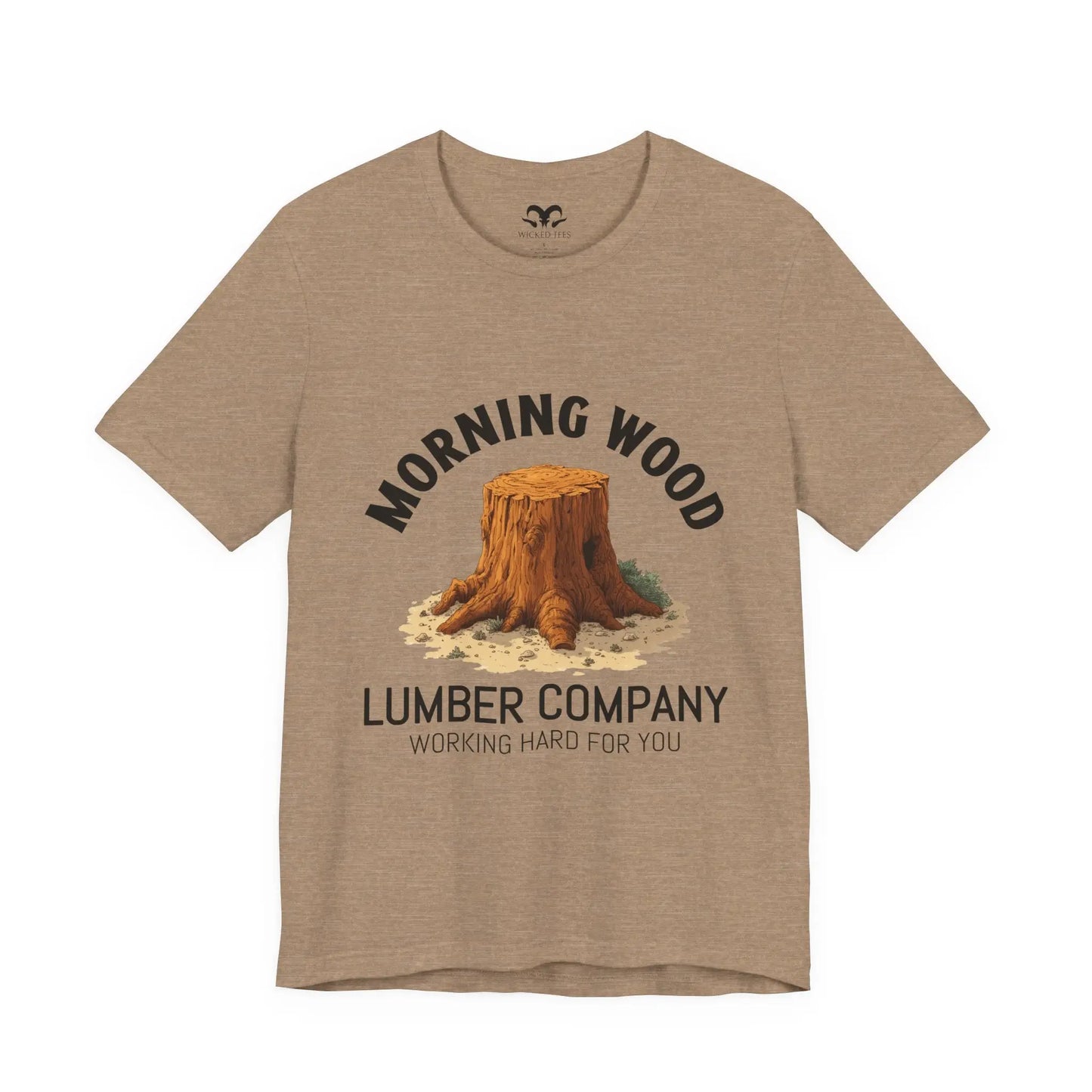 Morning Wood Lumber Company Men's Tee - Wicked Tees