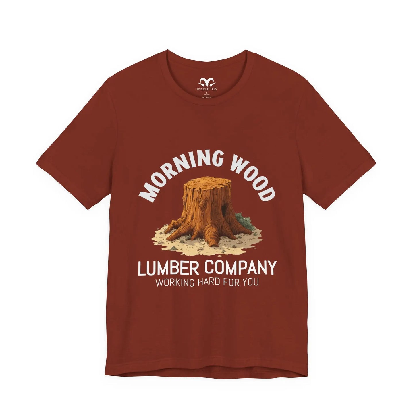 Morning Wood Lumber Company Men's Tee - Wicked Tees