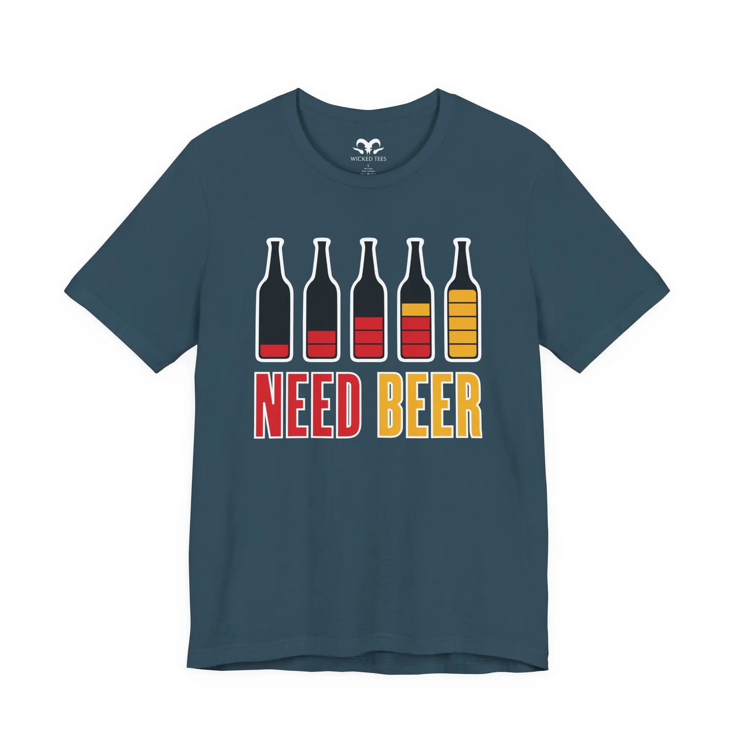 Need Beer Men's Tee - Wicked Tees