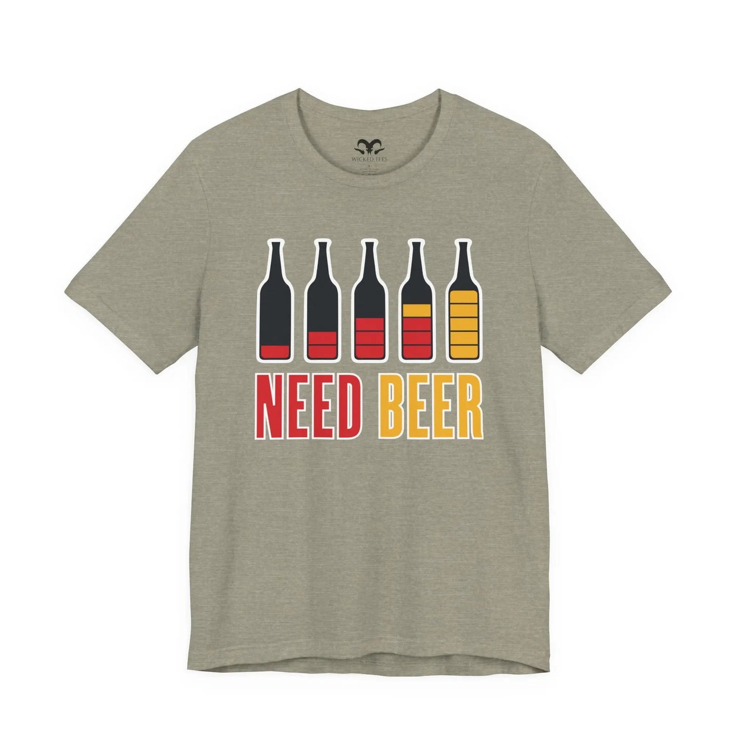 Need Beer Men's Tee - Wicked Tees