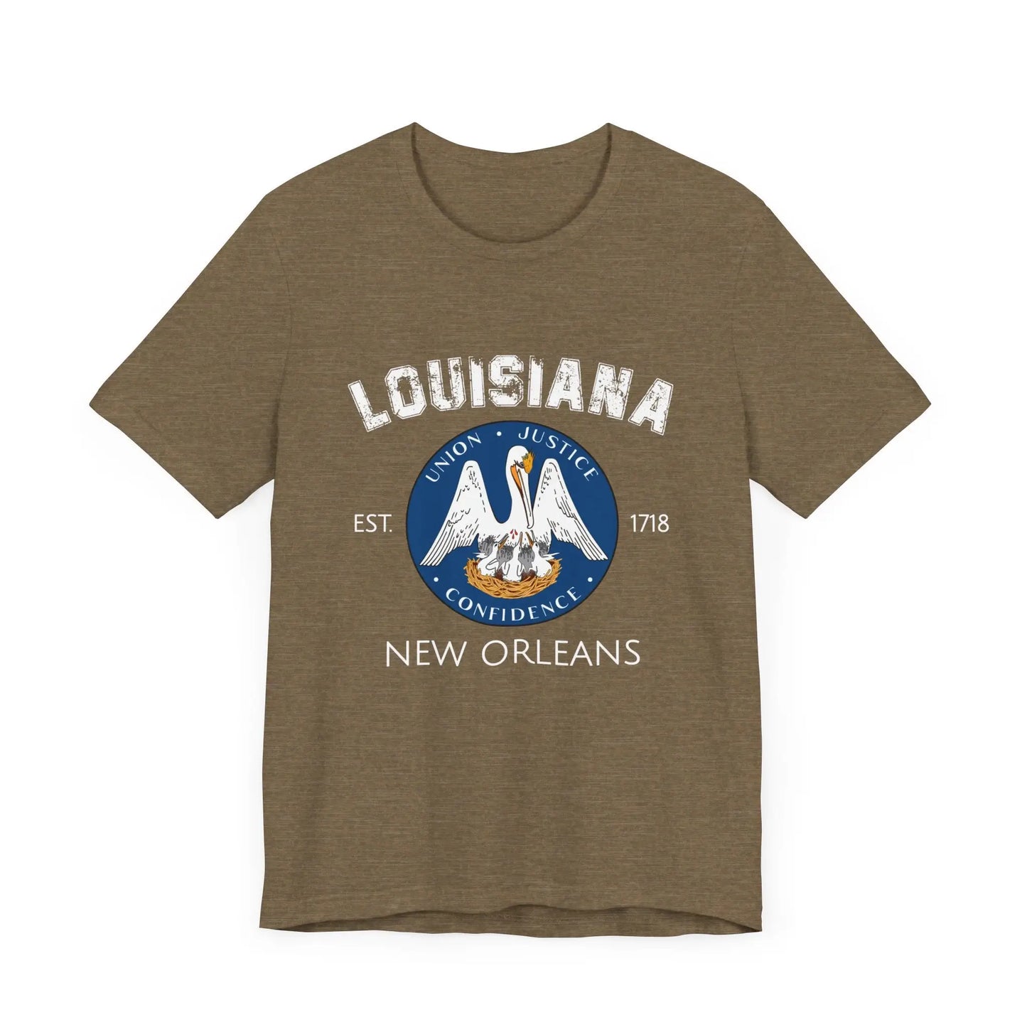 New Orleans Louisiana Est 1718 Men's Tee - Wicked Tees