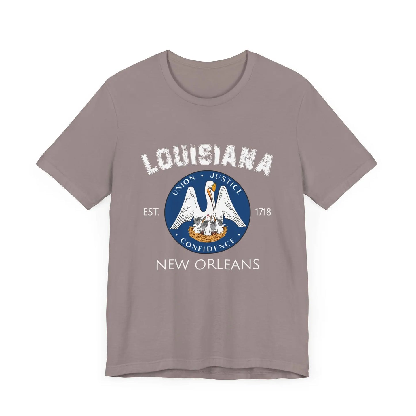 New Orleans Louisiana Est 1718 Men's Tee - Wicked Tees