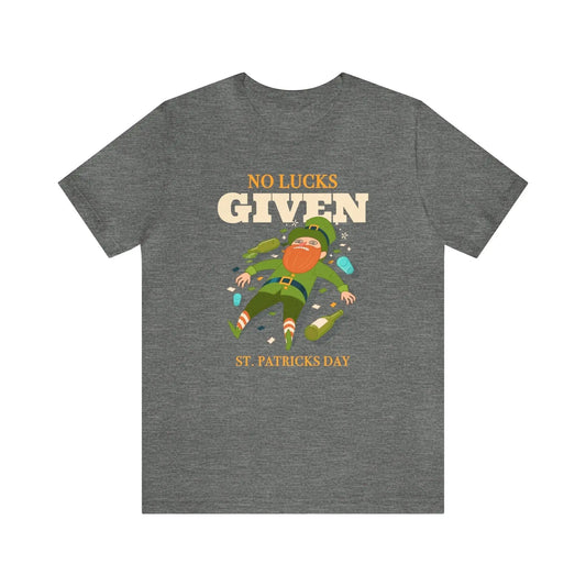 No Lucks Given Men's Tee - Wicked Tees