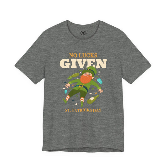 No Lucks Given Men's Tee - Wicked Tees