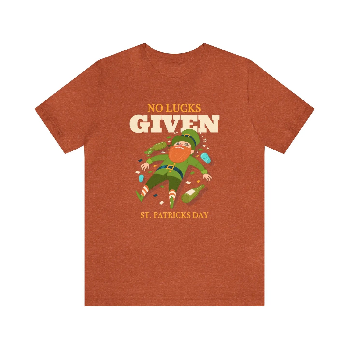 No Lucks Given Men's Tee - Wicked Tees