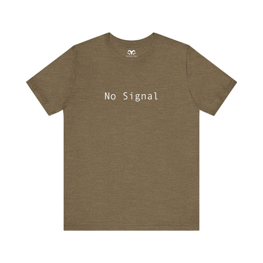 No Signal Men's Tee - Wicked Tees