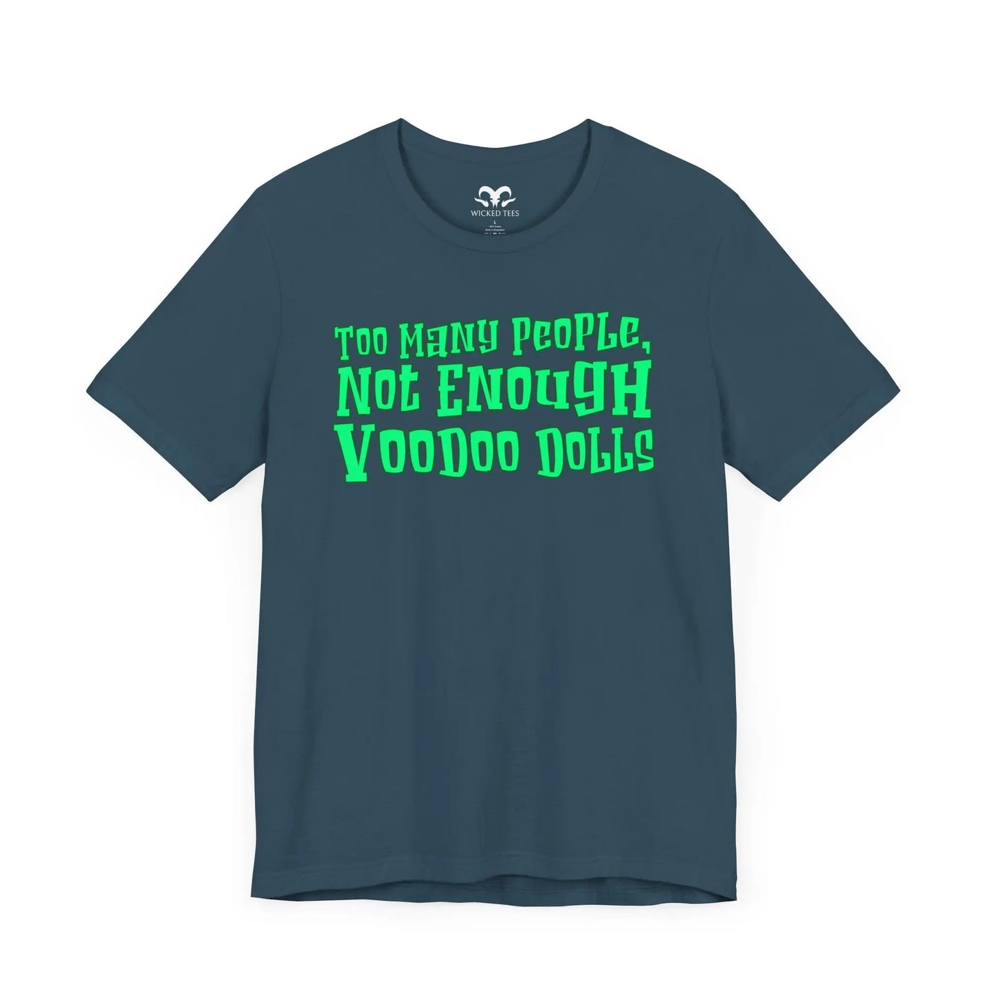 Not Enough Voodoo Dolls Men's Short Sleeve Tee - Wicked Tees