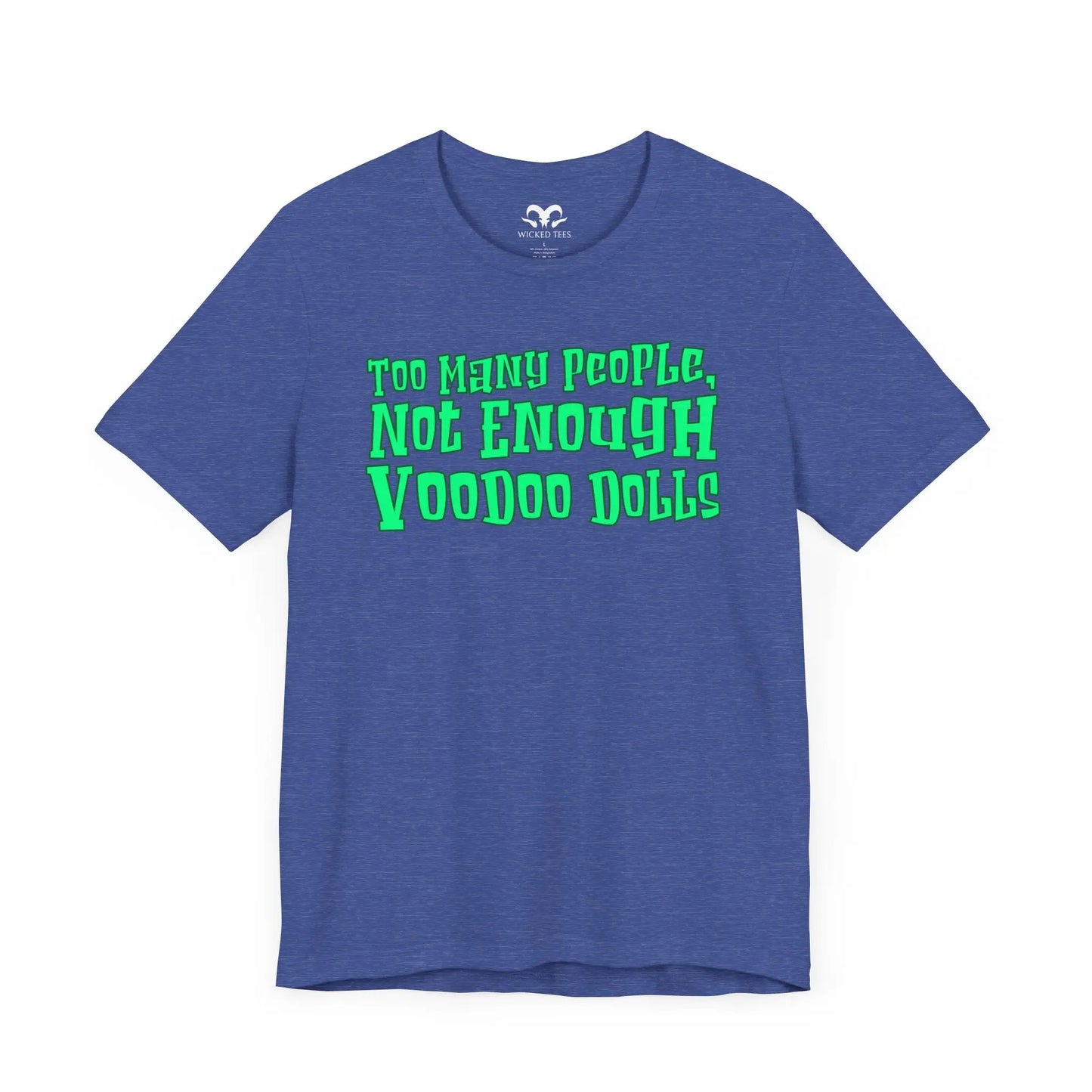 Not Enough Voodoo Dolls Men's Short Sleeve Tee - Wicked Tees