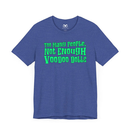 Not Enough Voodoo Dolls Men's Short Sleeve Tee - Wicked Tees