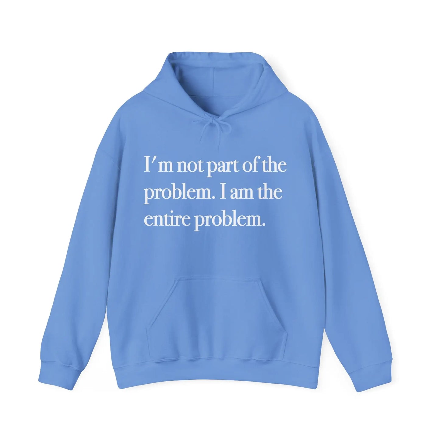 Part Of The Problem Men's Hooded Sweatshirt - Wicked Tees