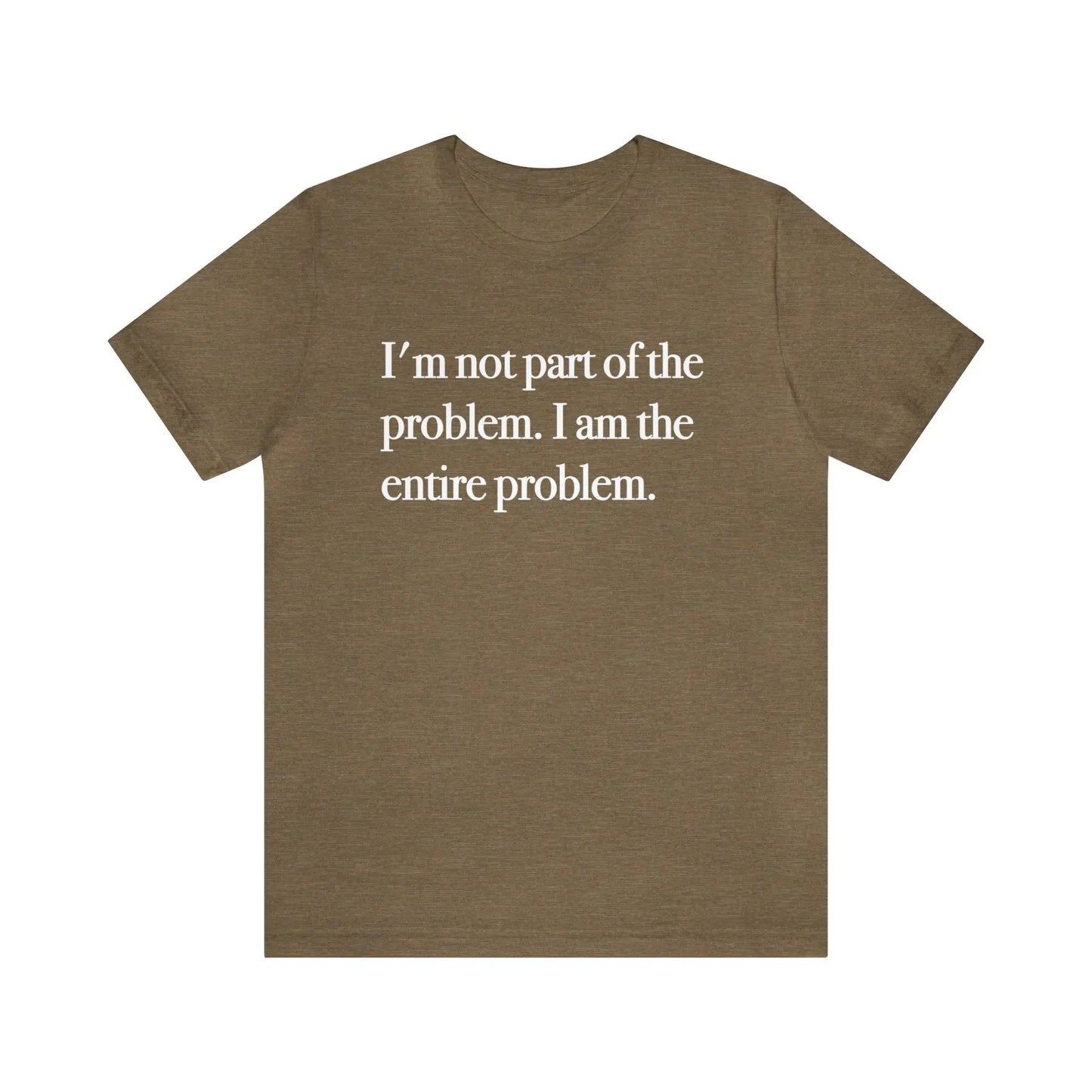 Part Of The Problem Men's Short Sleeve Tee - Wicked Tees