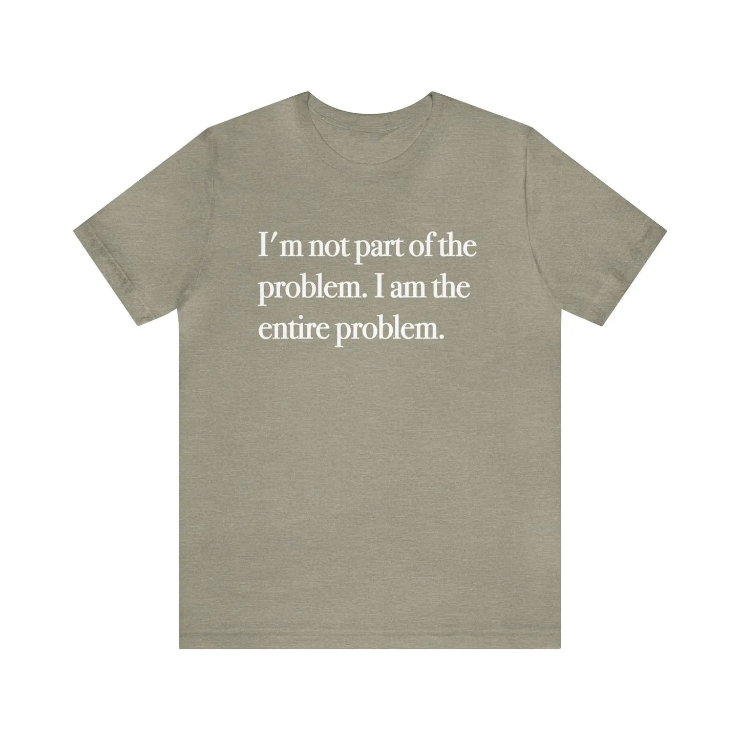 Part Of The Problem Men's Short Sleeve Tee - Wicked Tees