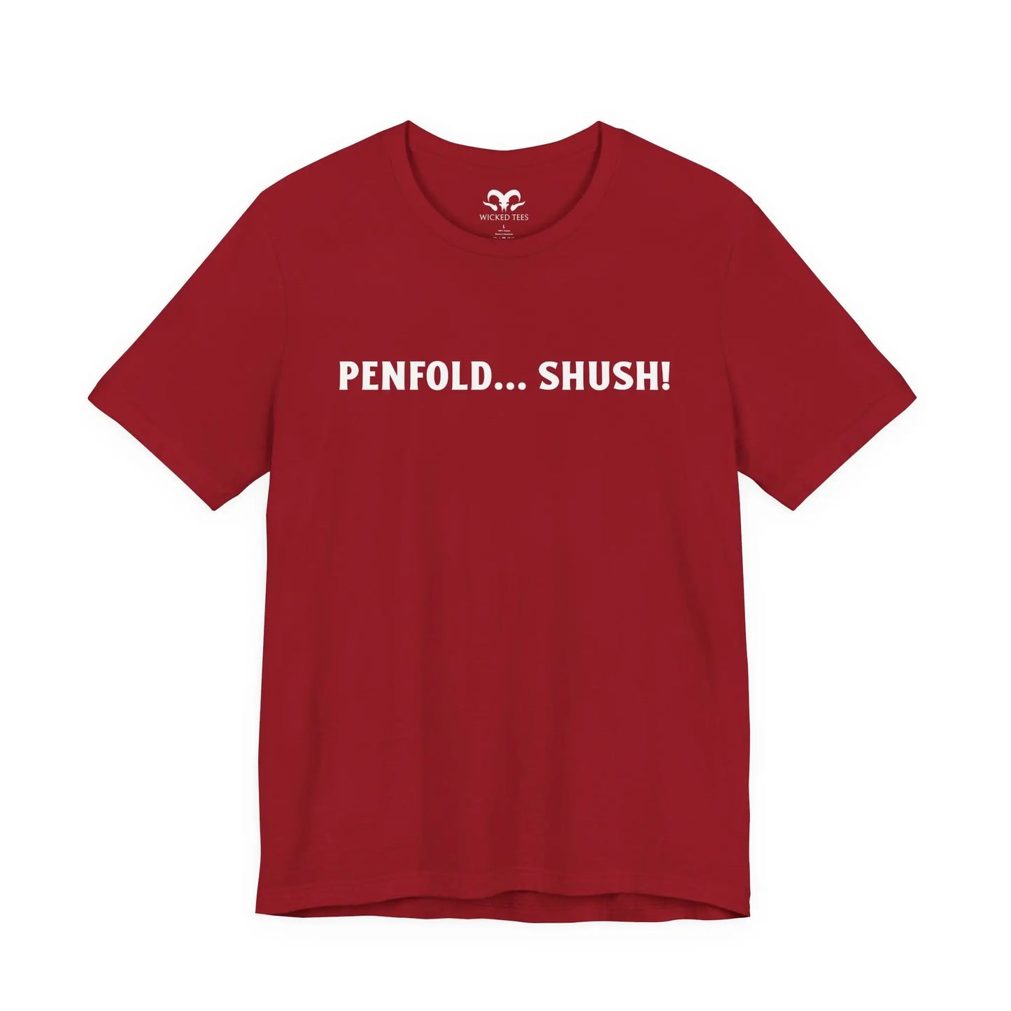 Penfold... Shush Men's Tee - Wicked Tees