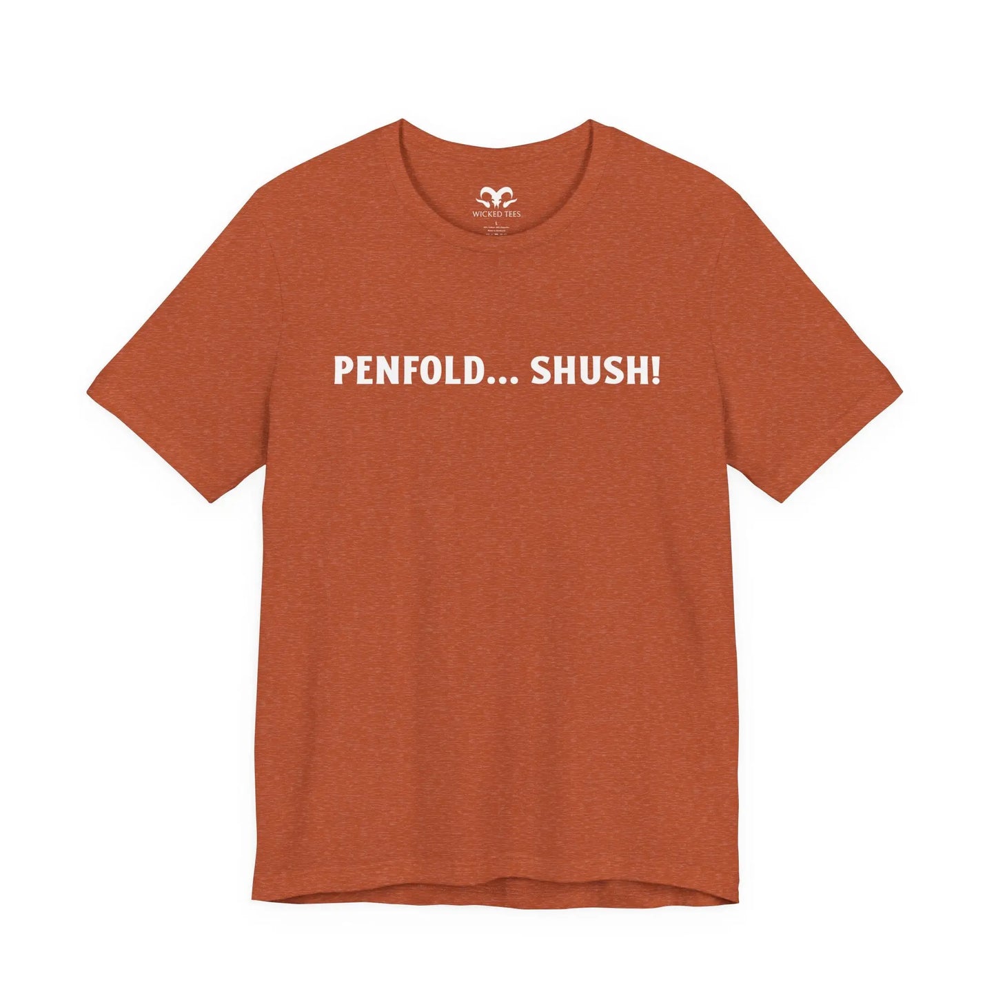 Penfold... Shush Men's Tee - Wicked Tees