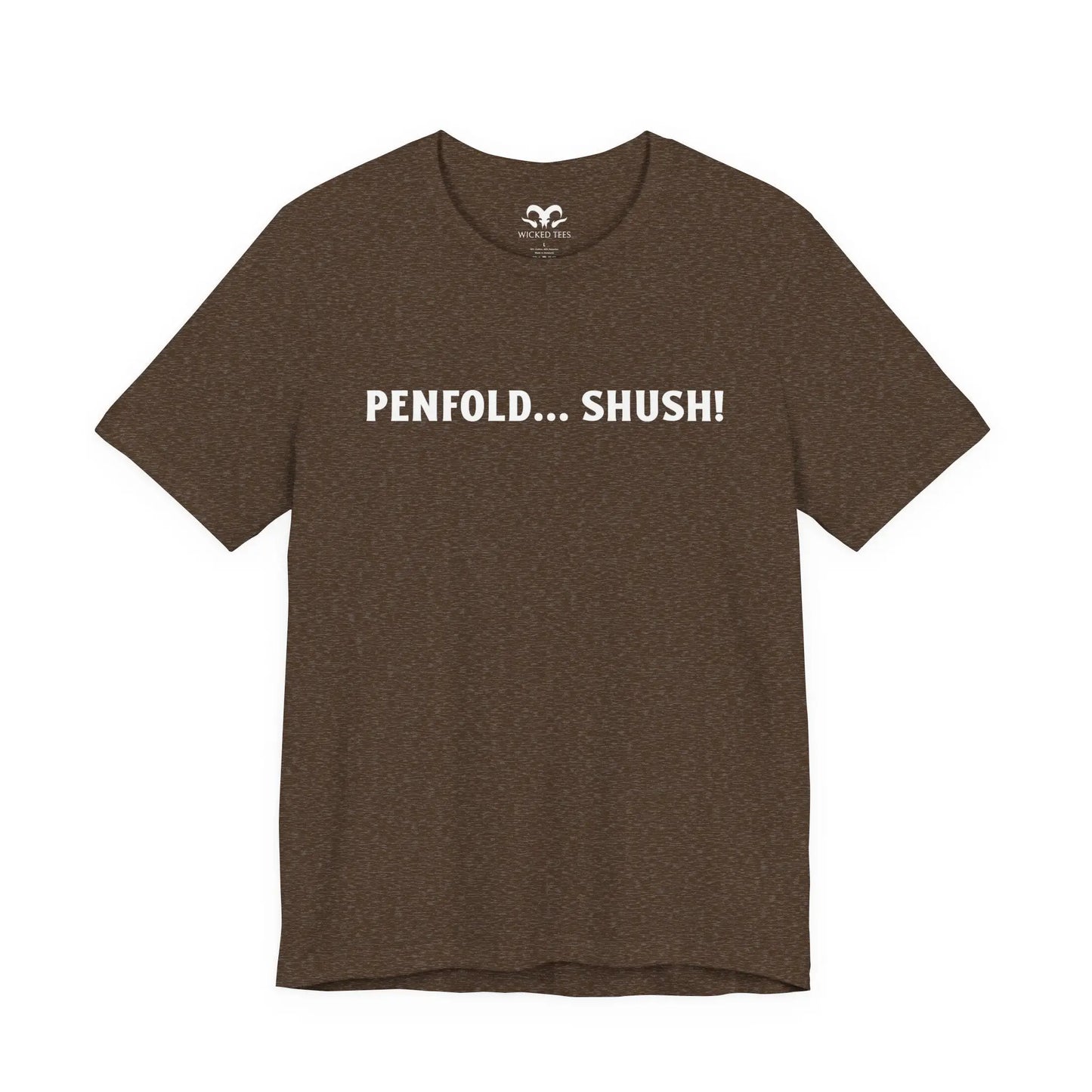 Penfold... Shush Men's Tee - Wicked Tees