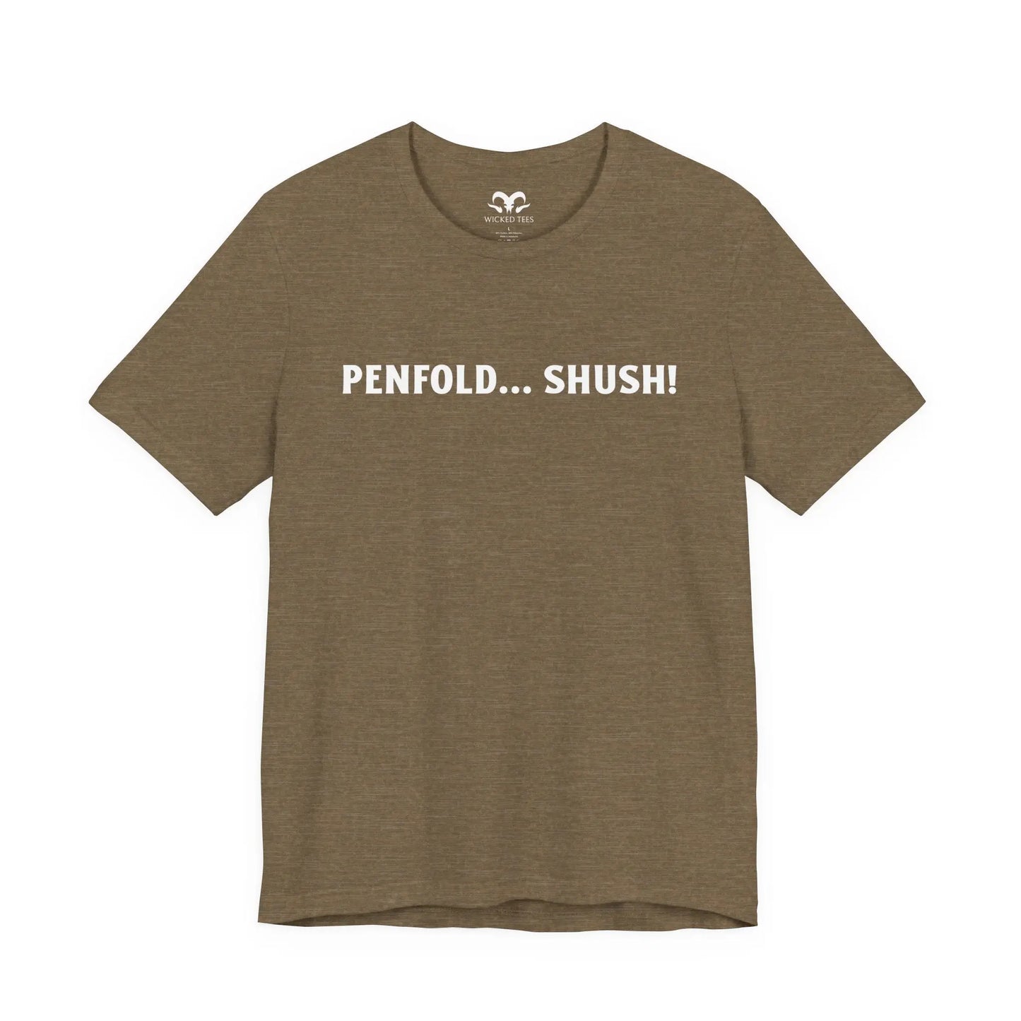 Penfold... Shush Men's Tee - Wicked Tees