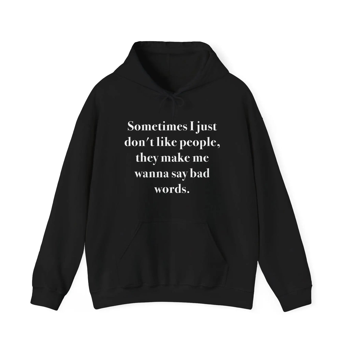 People Problems Men's Hooded Sweatshirt - Wicked Tees