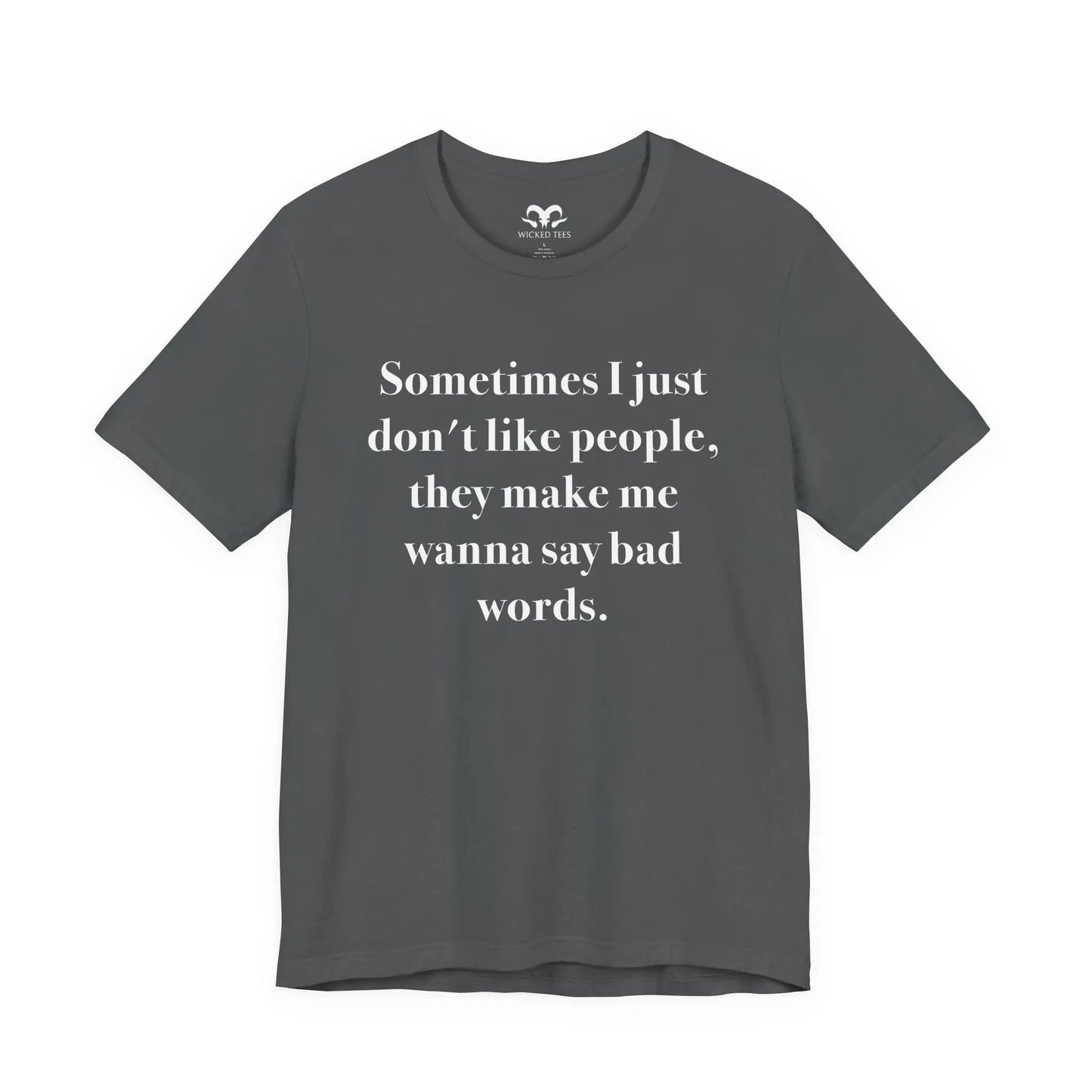 People Problems Men's Tee - Wicked Tees